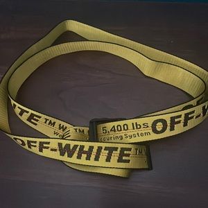 Off-White Classic Unisex Industrial Belt